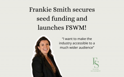 Young female entrepreneur secures seed investment for new wealth management company 